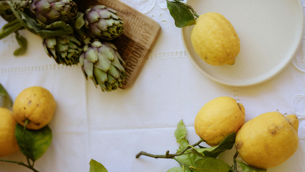 citron et artichaud aliments drainants digestion